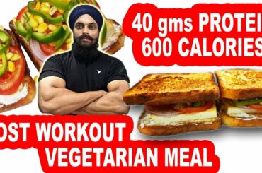 💪 HIGH PROTEIN 🌮 POST WORKOUT MEAL | VEGETARIAN | HIGH CALORIE | WEIGHT GAIN  |