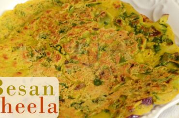 Besan Cheela | Besan Puda | Low Calorie Weight Loss Recipe