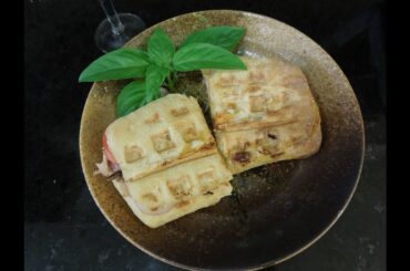 Easy Grilled Cheese Healthy Waffle Panini Sandwich