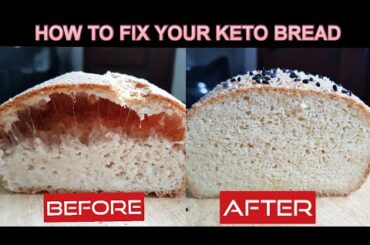 HOW TO TURN PROBLEMATIC KETO BREAD INTO THE BEST KETO BREAD !