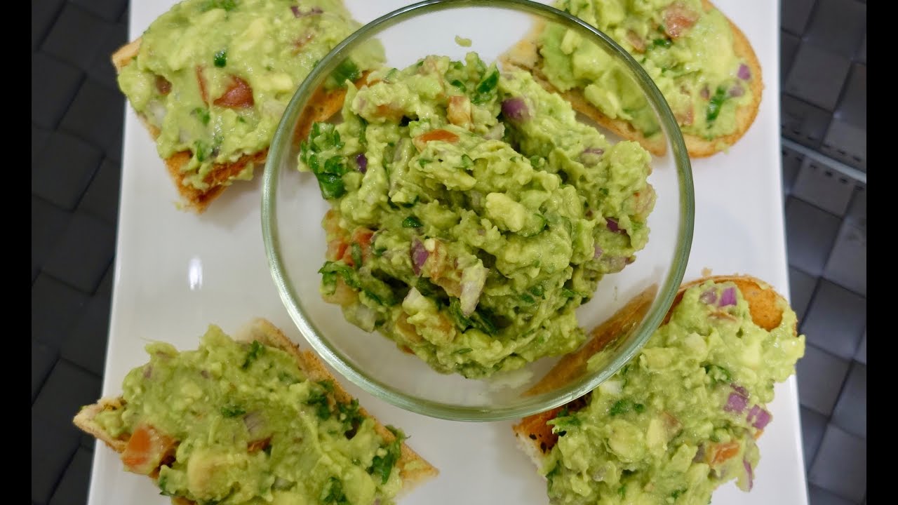 Gaucamole and Bread | Bread Sandwich with Guacamole | Healthy Breakfast Recipe | Avacado and Bread Gaucamole and Bread | Bread Sandwich with Guacamole | Healthy Breakfast Recipe | Avacado and Bread