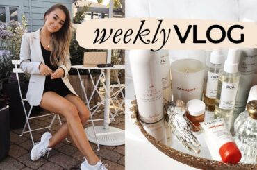 WEEKLY VLOG #4: Sephora Influencer Event, Makeup Haul & Healthy Salad Recipe