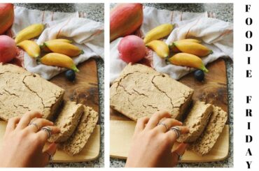 HEALTHY BANANA BREAD / Foodie Friday's