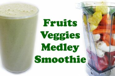 Strawberry Banana Smoothie Recipe - Fruits And Vegetables Milkshake Recipes - Healthy Food - Jazevox