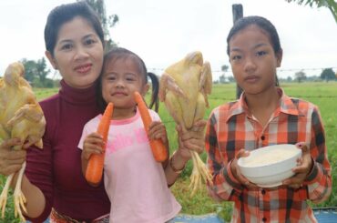 Awesome Cooking Rice Soup With Chicken Delicious Recipe -  Healthy food -  Village Food Factory