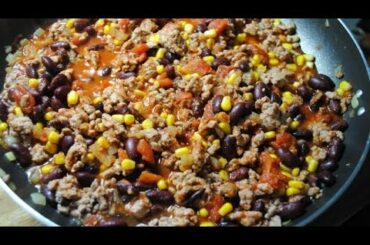 HEALTHY TURKEY CHILLI - Student Recipe