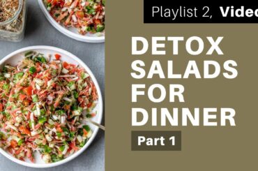 Satvic Salads for Dinner pt.1 | Subah Jain | Satvic Movement