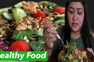 MUKBANG : Tuna Salad Recipe | Healthy Food |  Quick and Easy | ShaSha Kolme Vlog