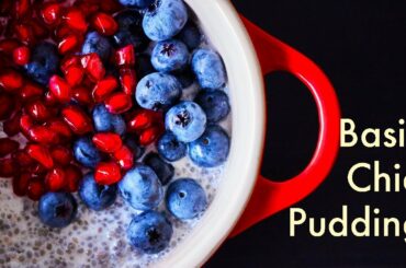 Basic Chia Seed Pudding for a Low Calorie Breakfast | ASMR Cooking | In Carina's Kitchen