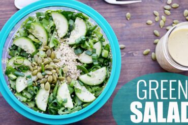 Green Goodness Detox Salad | HEALTHY SALAD RECIPE