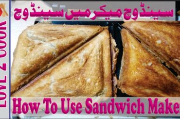 Sandwich Maker Recipes-How To Make Sandwich-Making Sandwich 2019