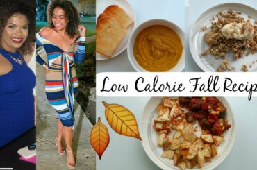 WHAT I EAT IN A DAY TO LOSE WEIGHT! "Healthy" Fall Recipes!