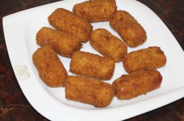 Potato Croquettes Recipe | Potato Snacks Recipes | Kids Special Potato Croquettes | Potato snacks |