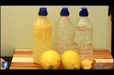 How To Lemon & Ginger Water For Perfect Weight Loss In This Summer | Recipes By Chef Ricardo