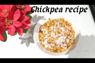 Chickpea recipe quick & easy sw weight loss recipes healthy protein dinner white chane garbanzo bean