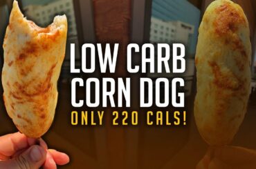 Low Carb Corn Dog Recipe! | Only 10g Carbs & 220 Calories!