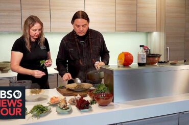 Traditional Native foods are the key ingredient in the Sioux Chef's healthy cooking