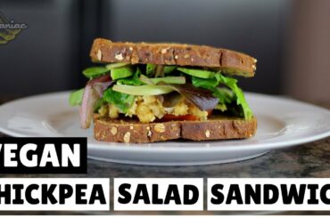 Chickpea Salad Sandwich Recipe | Vegan Tuna Salad Substitute