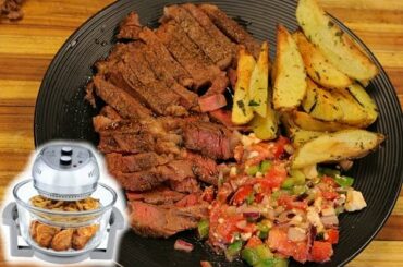 Airfryer Ribeye  Steak Dinner - Healthy Recipe Channel