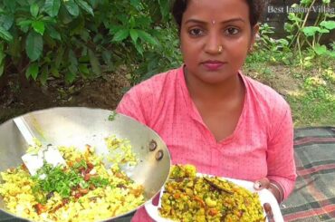 It's a Breakfast Time - Chirer Polao - Healthy Morning Food - Bengali Style Chire Pulao Recipe