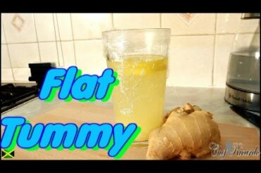 Flat Tummy With Ginger Water | Recipes By Chef Ricardo