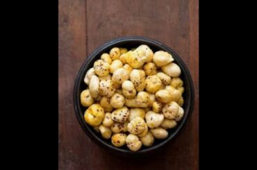 Best Low Calorie Makhana Snack | low calorie Indian diet recipe for sweet tooth | Weight loss Snack