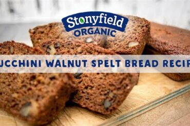 Zucchini Walnut Spelt Bread Recipe - Danny Seo
