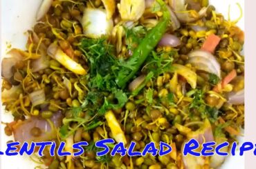 Diet Recipe - How to make Diet Salad Recipe - Healthy Salad Recipe - Diet Bhel Recipe - Tossed Salad