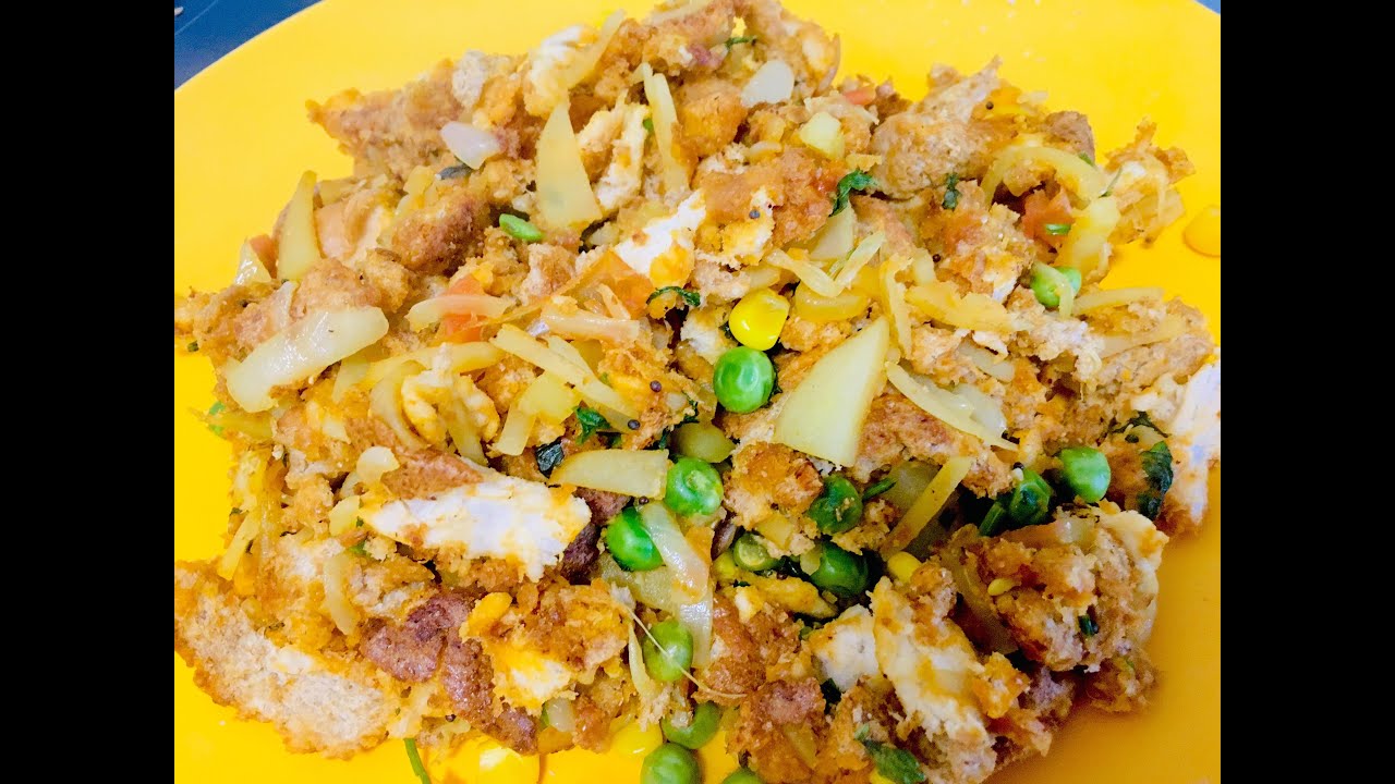 Easy Breakfast Recipe|Healthy Breakfast|BREAD UPMA|Kids menu Easy Breakfast Recipe|Healthy Breakfast|BREAD UPMA|Kids menu