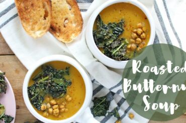 Roasted Butternut Squash Soup Recipe | Healthy Dinner Recipes