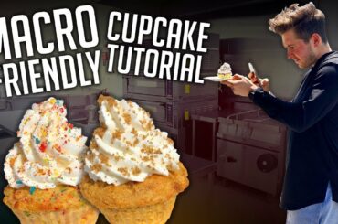 Low Calorie Protein Cupcake Recipe Video