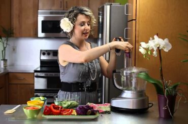 How to Make a Seven-Layer Salad with a Food Processor : Healthy Snacks & Side Dishes