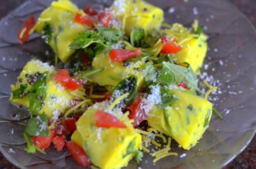Masala Khandvi Recipe: Easy Tasty Yummy low calorie Gujarati snack with spices