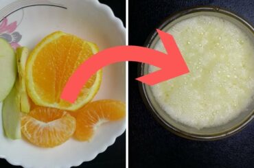 FRUITS ULTRA HEALTHY SMOOTHIE RECIPE FOR WEIGHT LOSS | APPLE, MALTA, ORANGE FRUITS