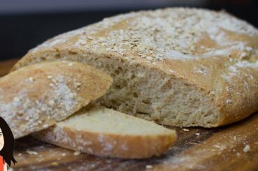 How to Make Rustic Homemade Bread - EASY No Knead Recipe!