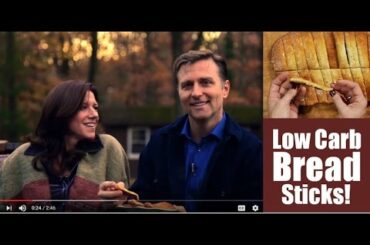 Low Carb BREAD Sticks...No Grains, Gluten Free & Amazing!