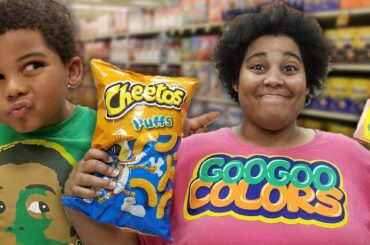 GOO GOO GAGA PRETEND PLAY SHOPPING AT TARGET! Learn to Healthy Foods