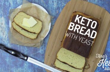 The Best Keto Bread Recipe: Coconut Flour Keto Bread WITH YEAST 😍 (Grain-Free, Dairy-Free, LowCarb)