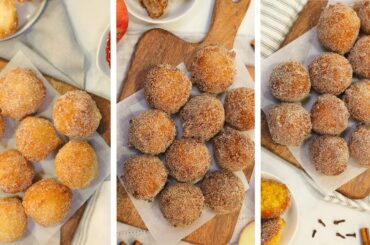 3 Homemade Donut Recipes | Pumpkin Spice, Apple Cinnamon, Classic | Fall Desserts