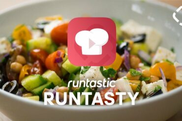 Greek Chickpea Salad Recipe (Runtasty)