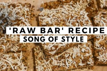 Making Aimee Song's Raw Bar // Healthy Snack Recipe