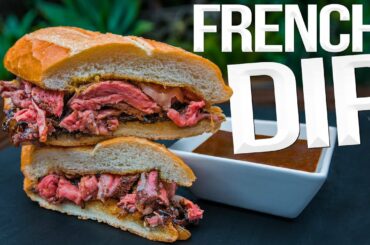 Ultimate French Dip Steak Sandwich | SAM THE COOKING GUY 4K
