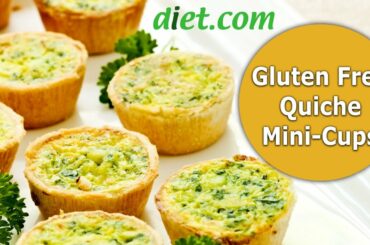 Gluten Free Quiche Mini Cups Recipe with Diet.com