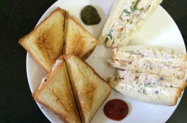 Mayo Chicken Sandwich Recipe | बच्चों के लिए बनाई यह स्वादिष्ठ नाश्ता | Beginners breakfast recipe