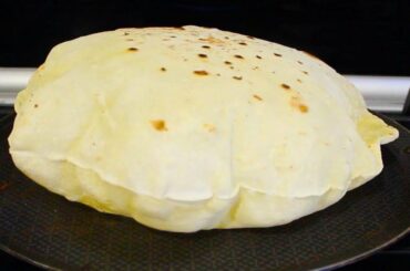 Turkish Style Balloon Bread | Tasty Home Recipes | How To Make Turkish Balloon Bread