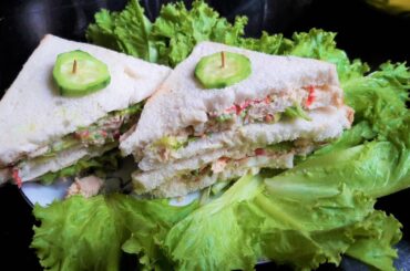 Healthy chicken veg Sandwich[Special Recipe For Kids And Parties]