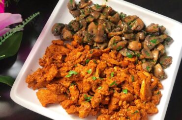 Healthy Chicken Recipe with Garlic Mushroom | Juicy Healthy Chicken Recipes  | Tasty Bitz