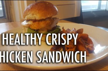 Quick Healthy Crispy Chicken Sandwich | Simple Dinner Recipes | Cooking with Anadi