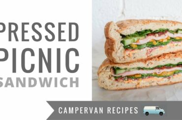 Road Trip Food! 🚐🚙🚎🚀Pressed Picnic Sandwich - the ULTIMATE Travel Food Recipe