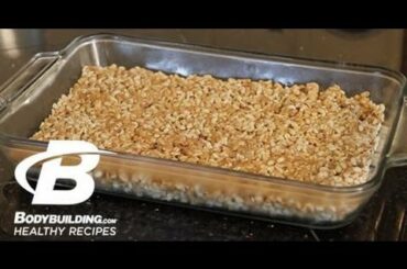 Healthy Recipes: Honey Almond Protein Crisps / Bars